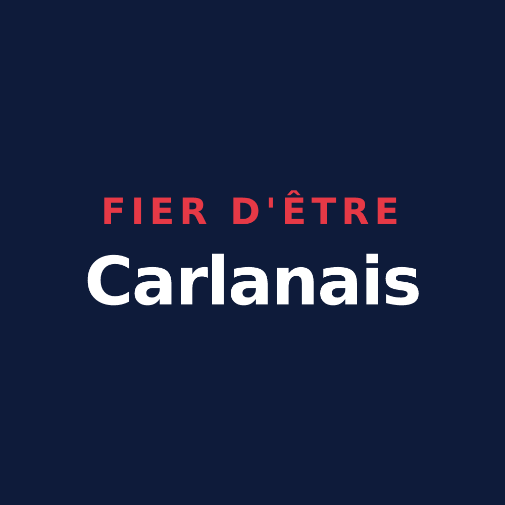 T-shirt « Fier d'être Carlanais » — design pour Carla-Bayle