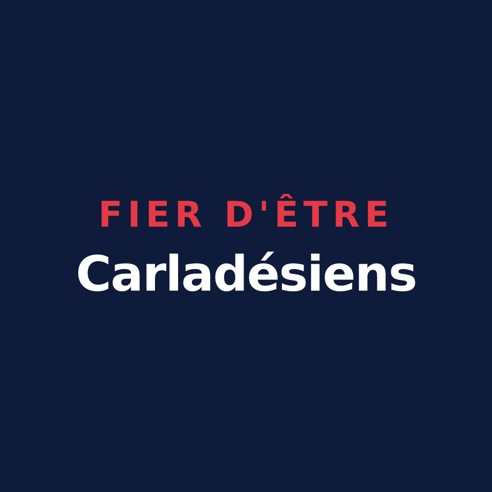 T-shirt « Fier d'être Carladésiens » — design pour Carlat