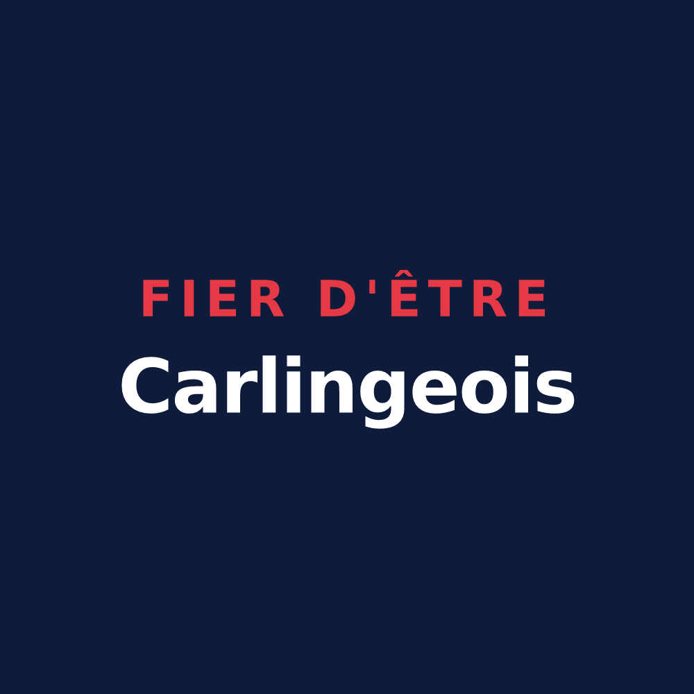 T-shirt « Fier d'être Carlingeois » — design pour Carling