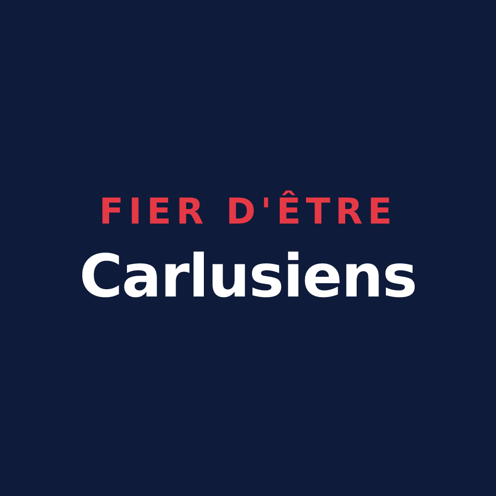T-shirt « Fier d'être Carlusiens » — design pour Carlus