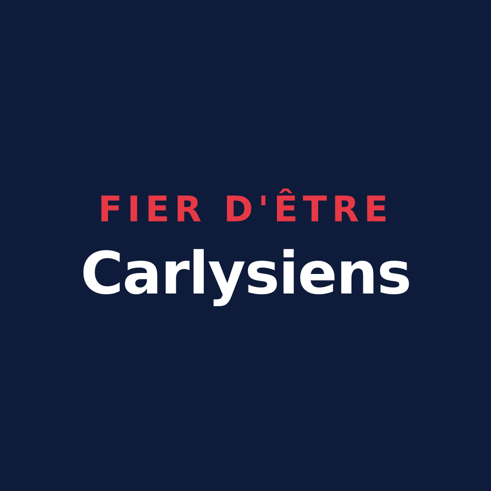 T-shirt « Fier d'être Carlysiens » — design pour Carly