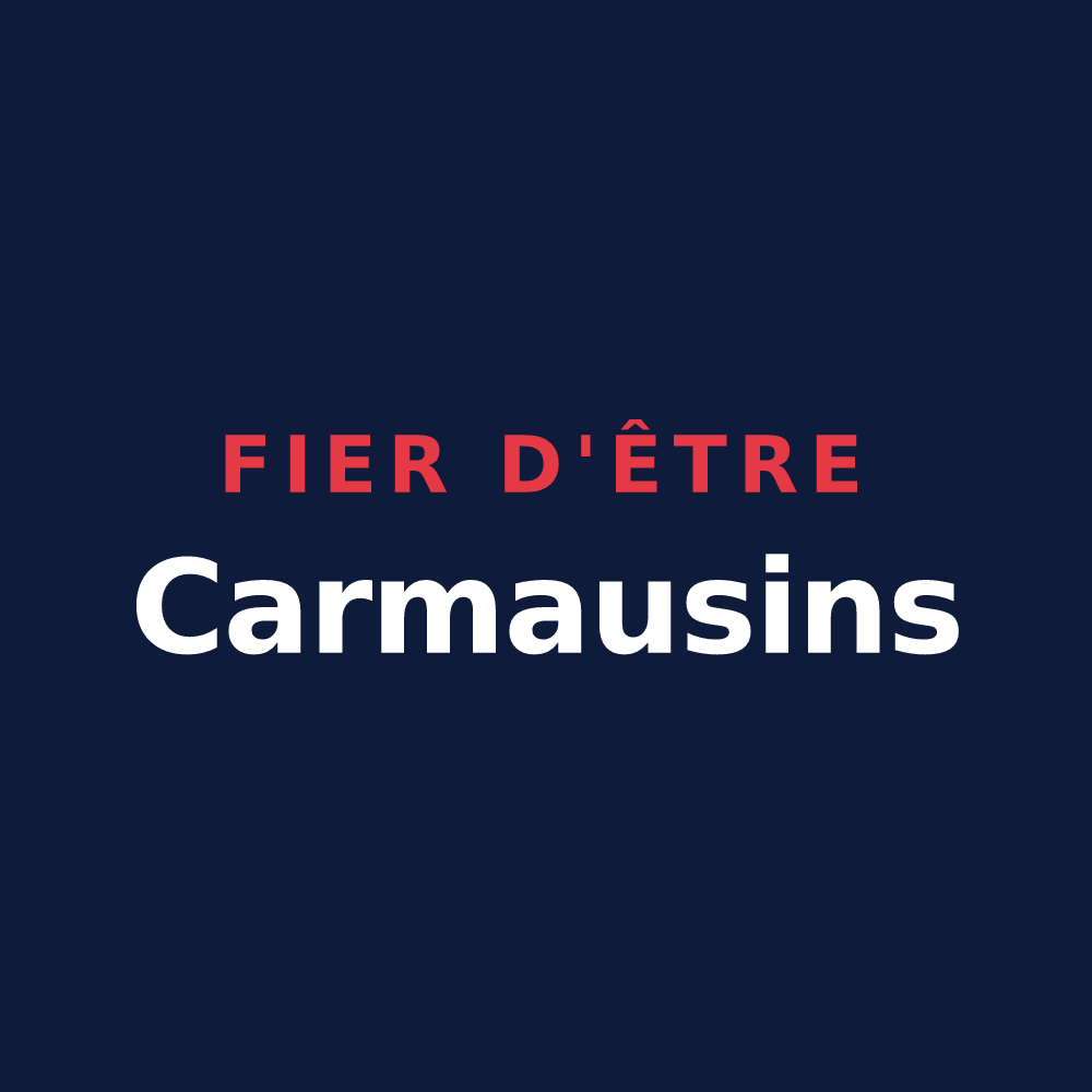 T-shirt « Fier d'être Carmausins » — design pour Carmaux
