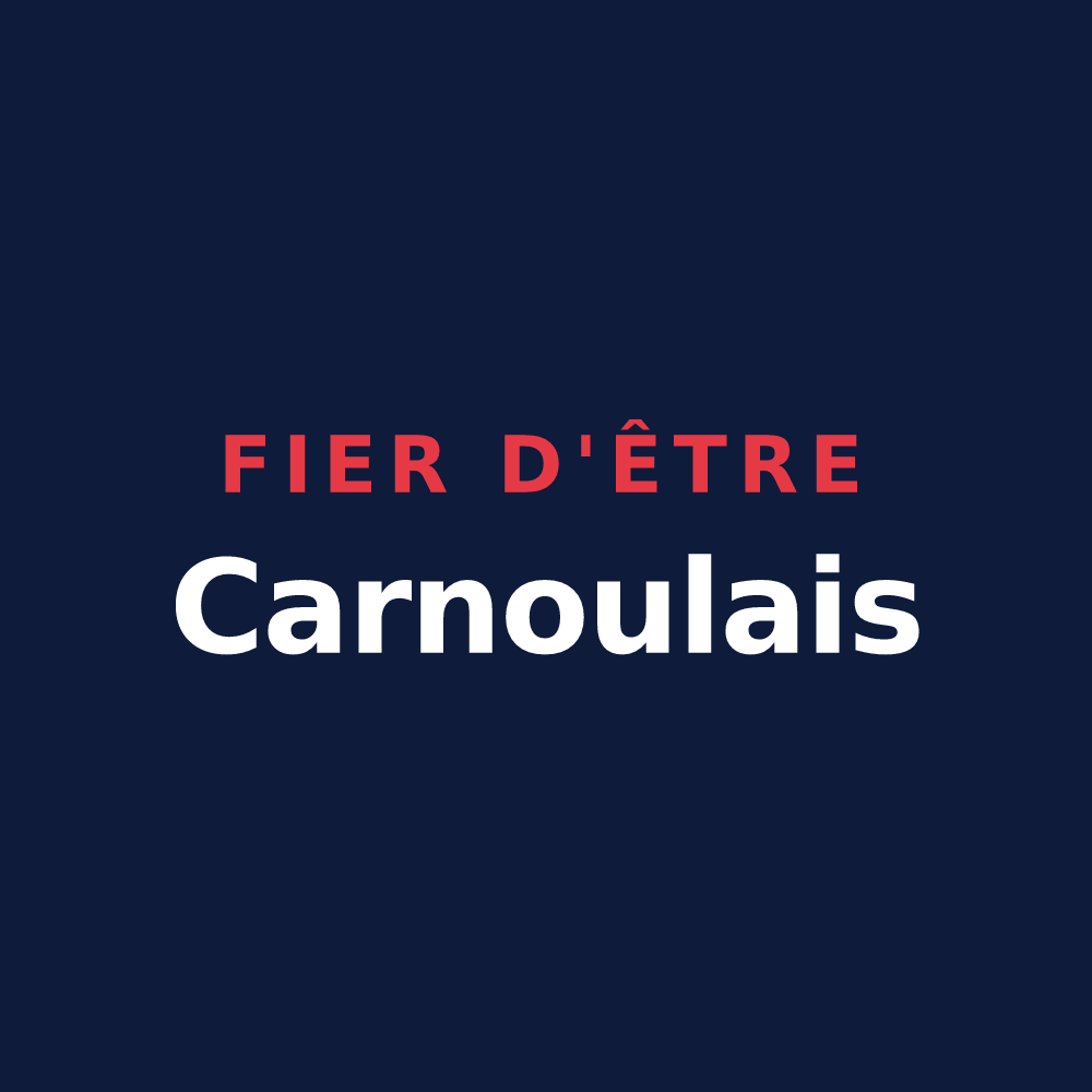 T-shirt « Fier d'être Carnoulais » — design pour Carnoules