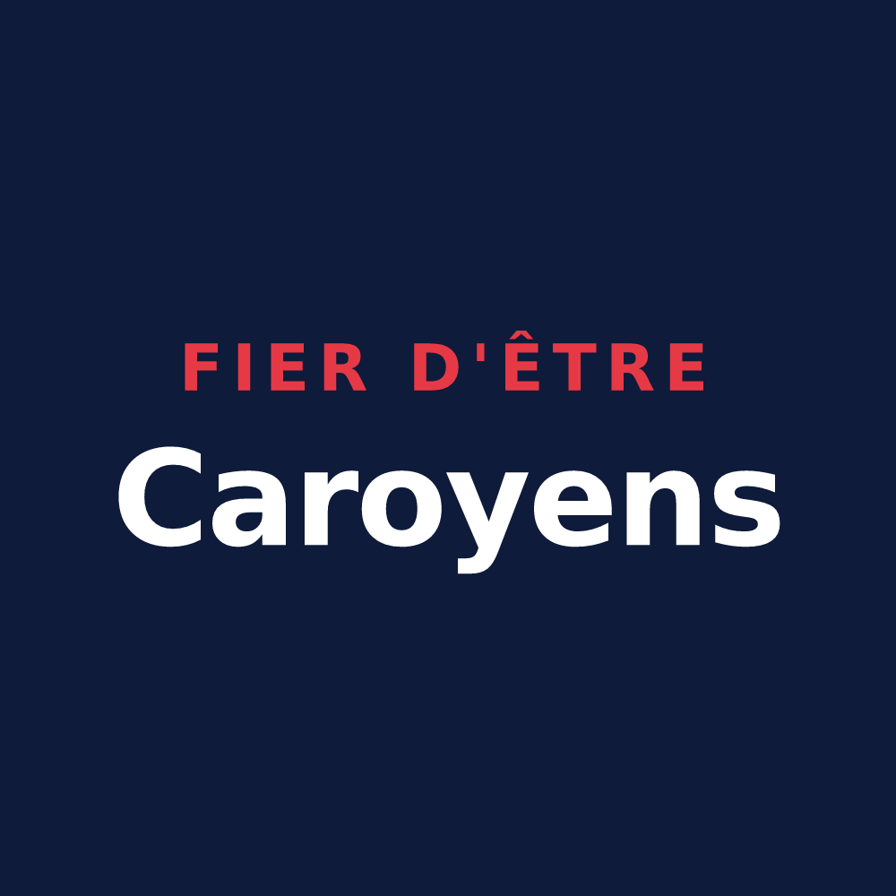 T-shirt « Fier d'être Caroyens » — design pour Caro