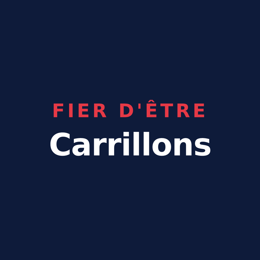 T-shirt « Fier d'être Carrillons » — design pour Carrières-sur-Seine