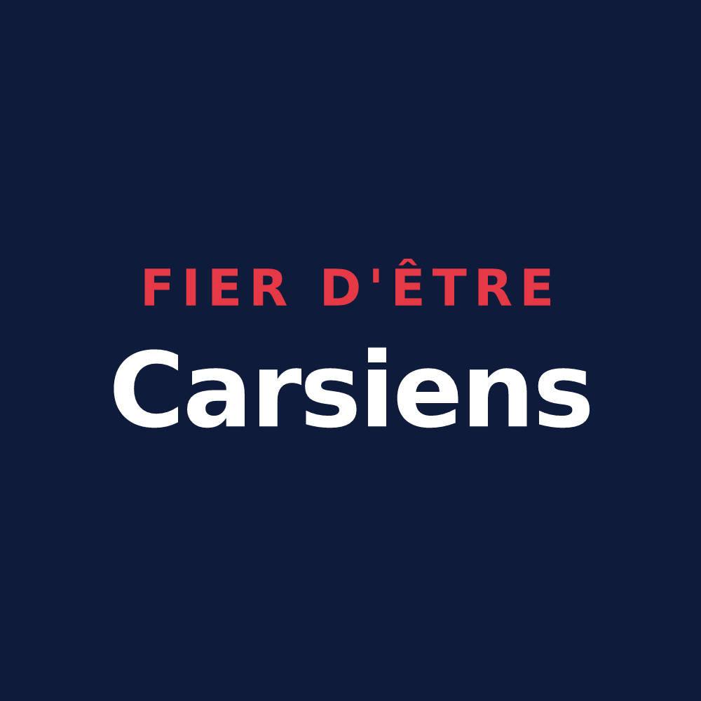 T-shirt « Fier d'être Carsiens » — design pour Cars