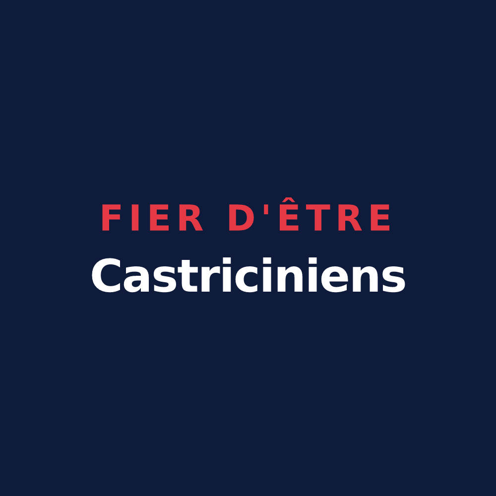 T-shirt « Fier d'être Castriciniens » — design pour Cartignies