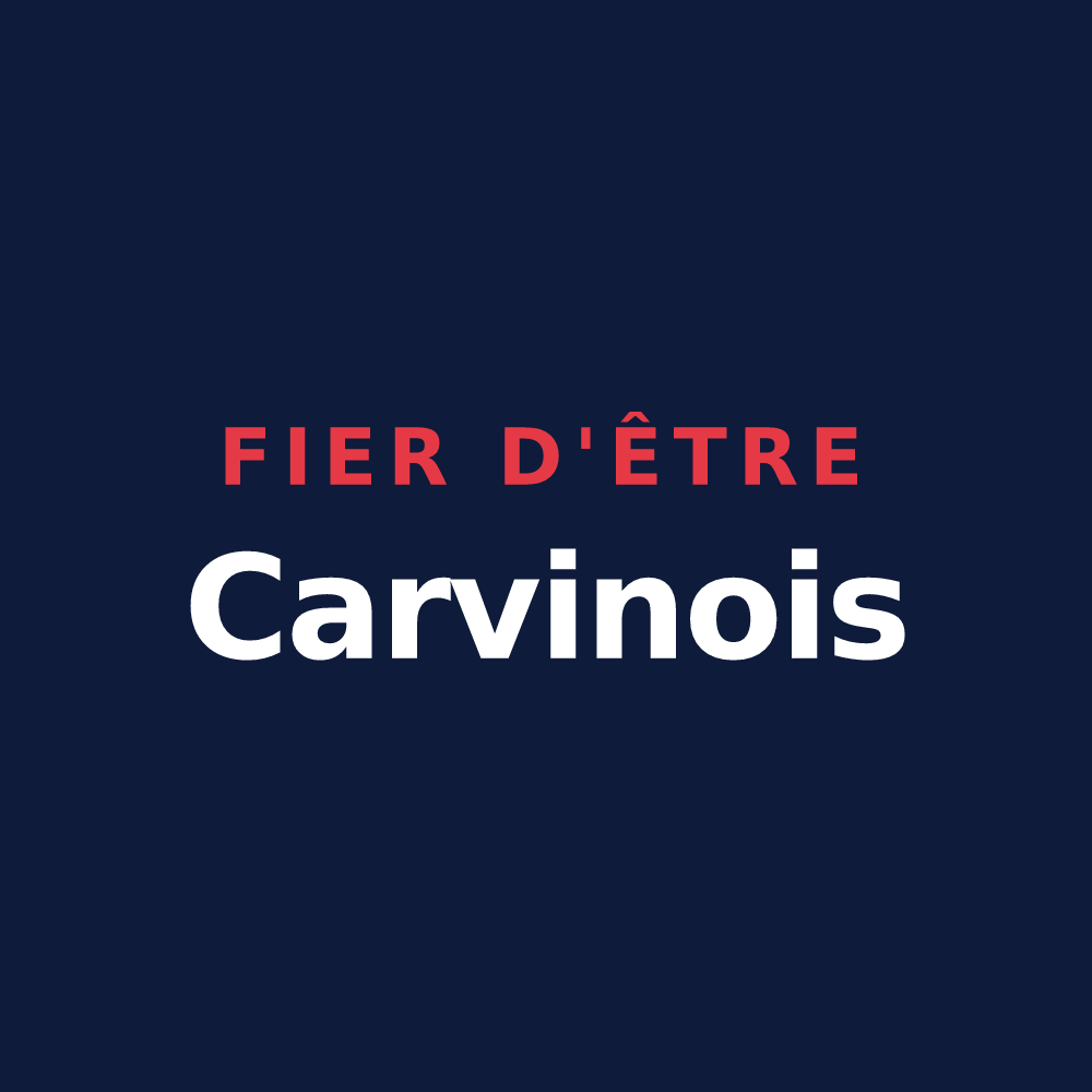 T-shirt « Fier d'être Carvinois » — design pour Carvin