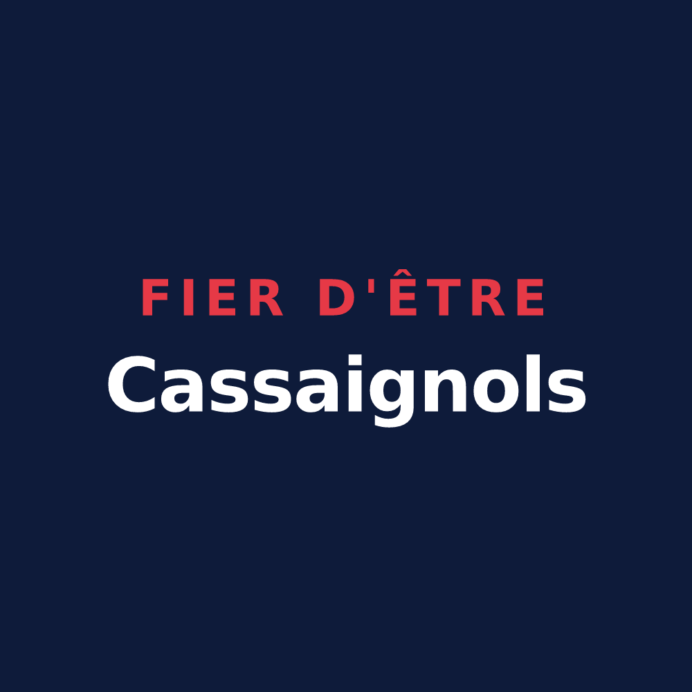 T-shirt « Fier d'être Cassaignols » — design pour Cassaignes