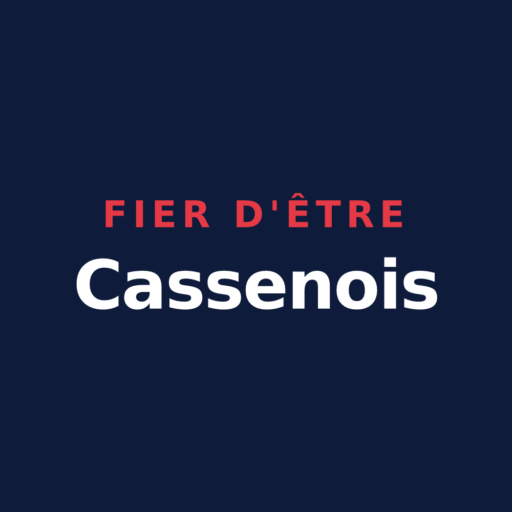 T-shirt « Fier d'être Cassenois » — design pour Cassen