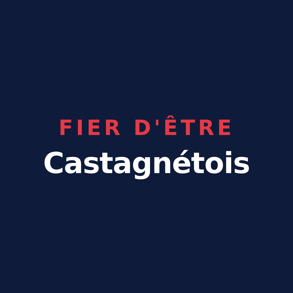 T-shirt « Fier d'être Castagnétois » — design pour Castagnède