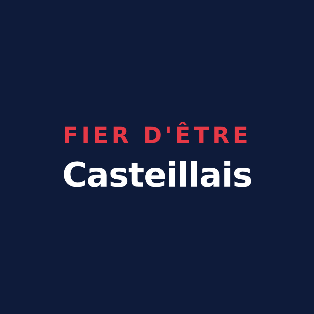 T-shirt « Fier d'être Casteillais » — design pour Casteil