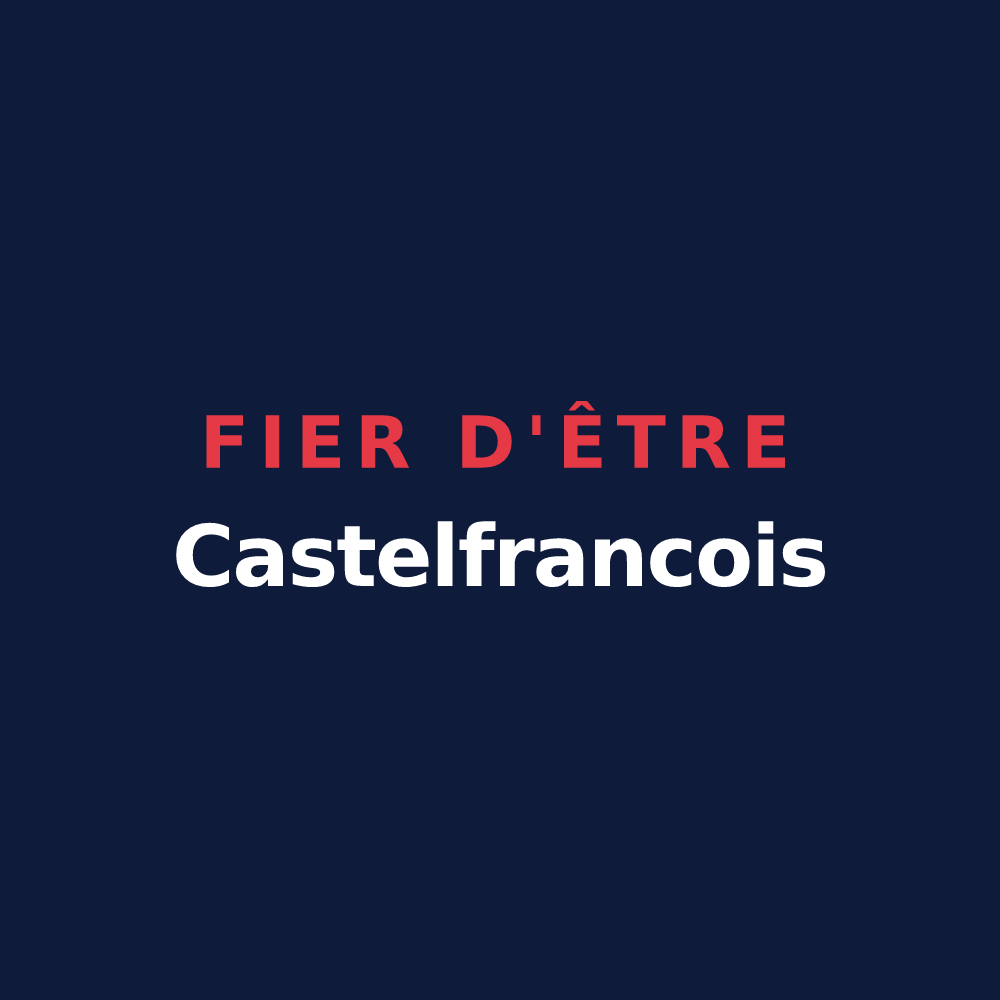 T-shirt « Fier d'être Castelfrancois » — design pour Castelfranc