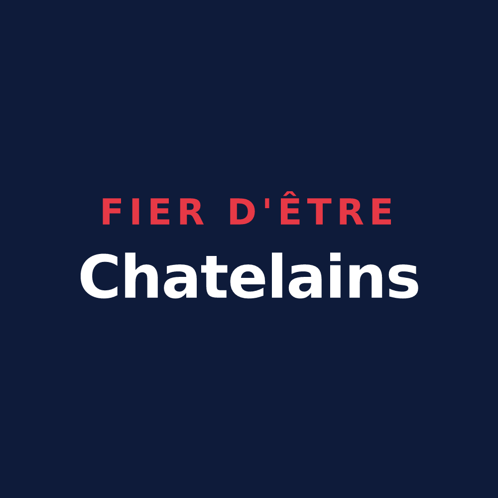 T-shirt « Fier d'être Chatelains » — design pour Castella
