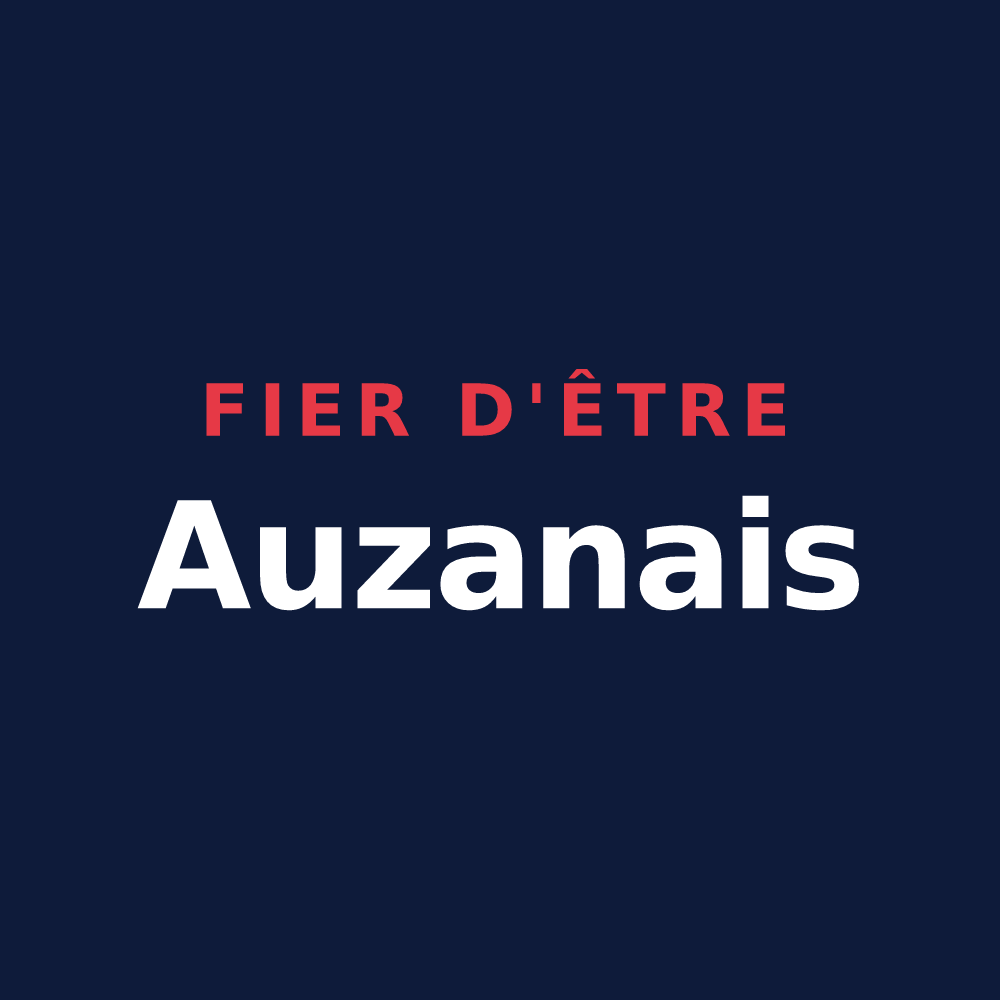 T-shirt « Fier d'être Auzanais » — design pour Castelnau d'Auzan Labarrère