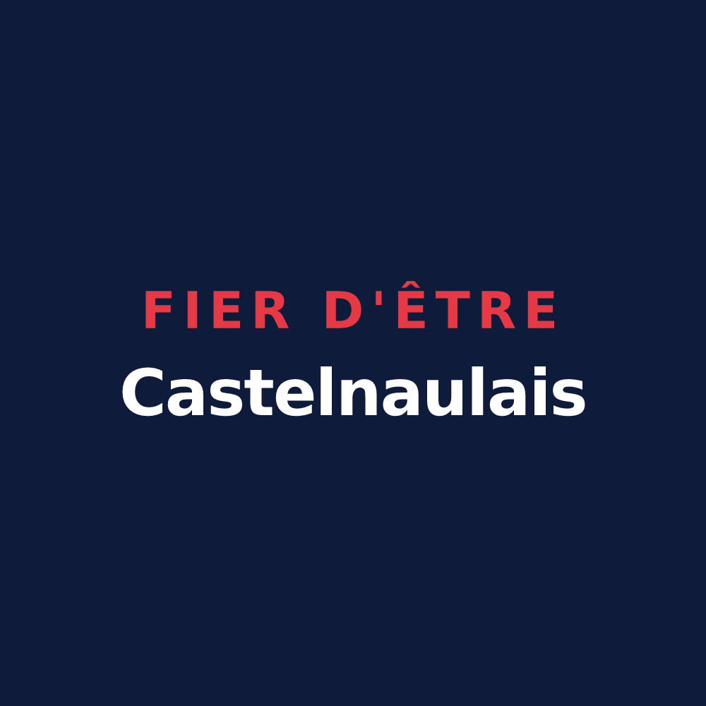 T-shirt « Fier d'être Castelnaulais » — design pour Castelnau-de-Guers