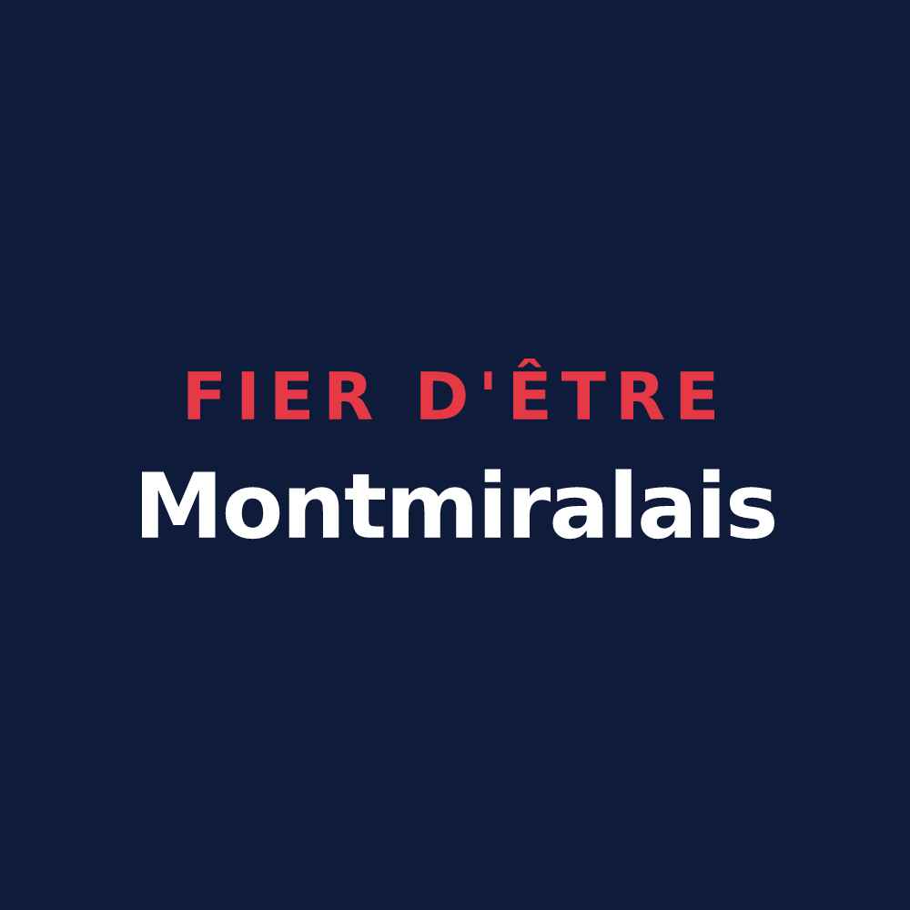 T-shirt « Fier d'être Montmiralais » — design pour Castelnau-de-Montmiral