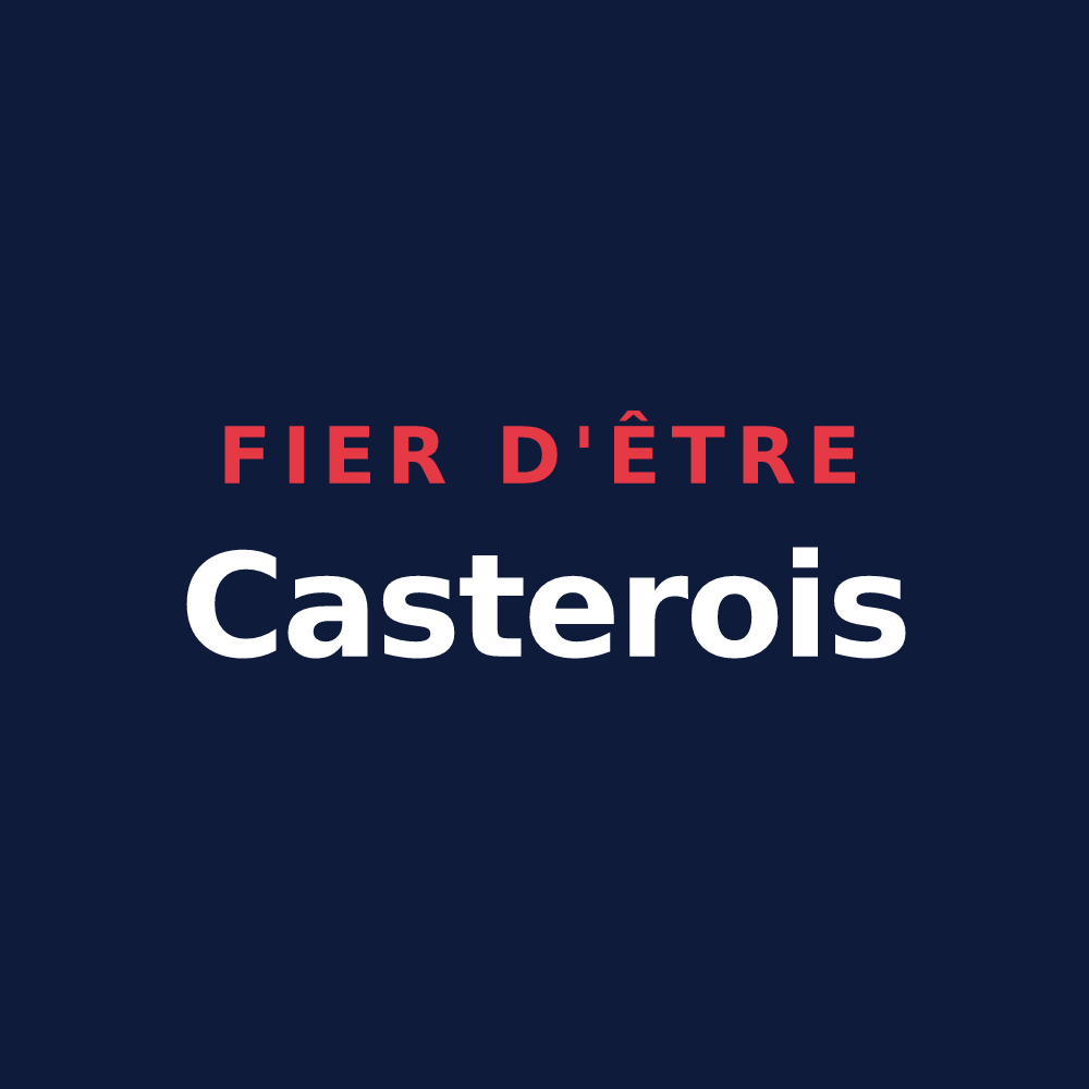 T-shirt « Fier d'être Casterois » — design pour Castéra-Verduzan