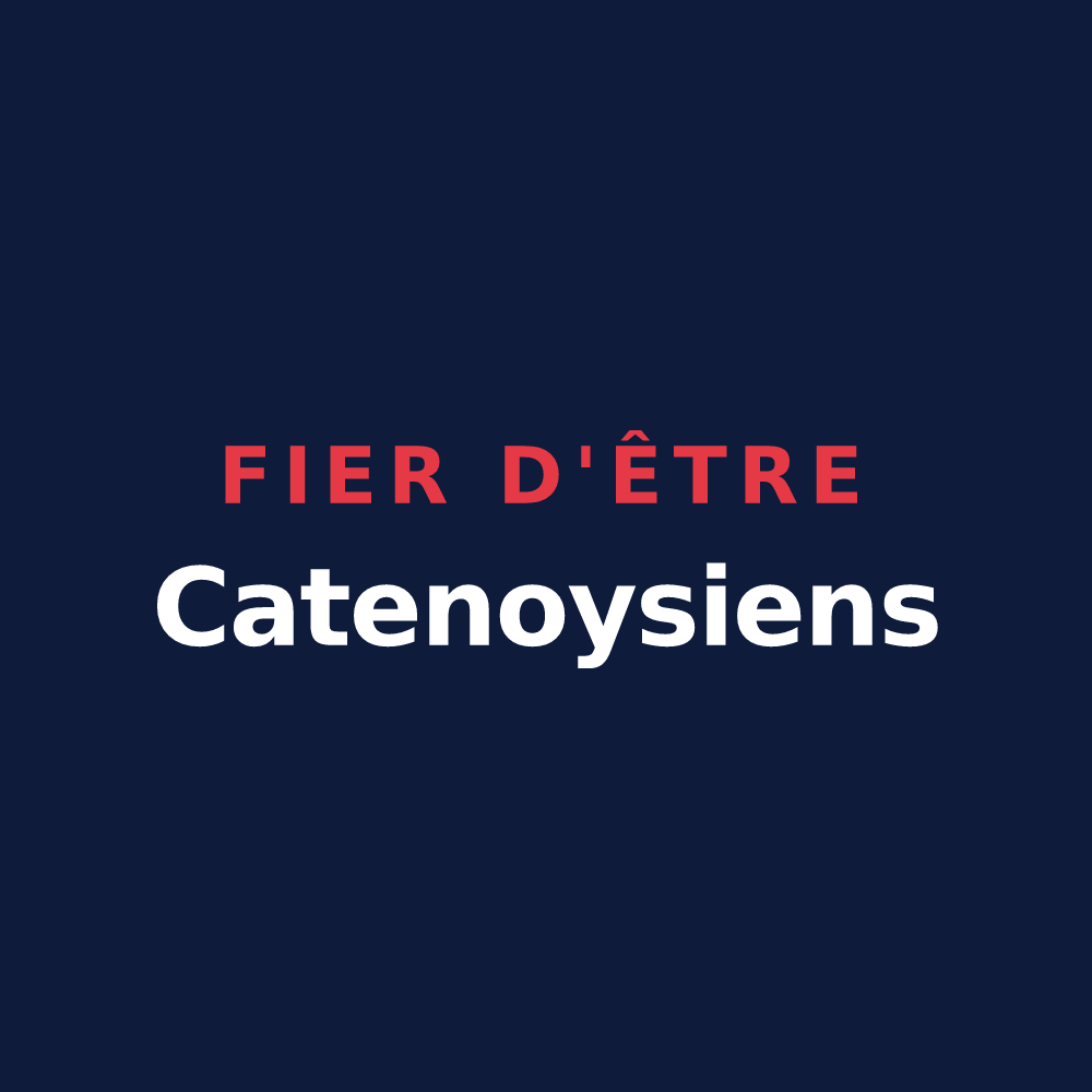 T-shirt « Fier d'être Catenoysiens » — design pour Catenoy