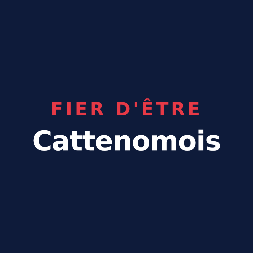 T-shirt « Fier d'être Cattenomois » — design pour Cattenom