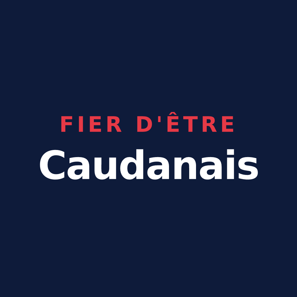 T-shirt « Fier d'être Caudanais » — design pour Caudan