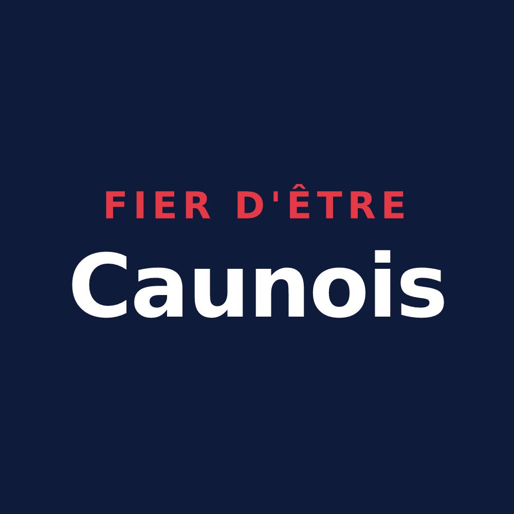 T-shirt « Fier d'être Caunois » — design pour Caunes-Minervois