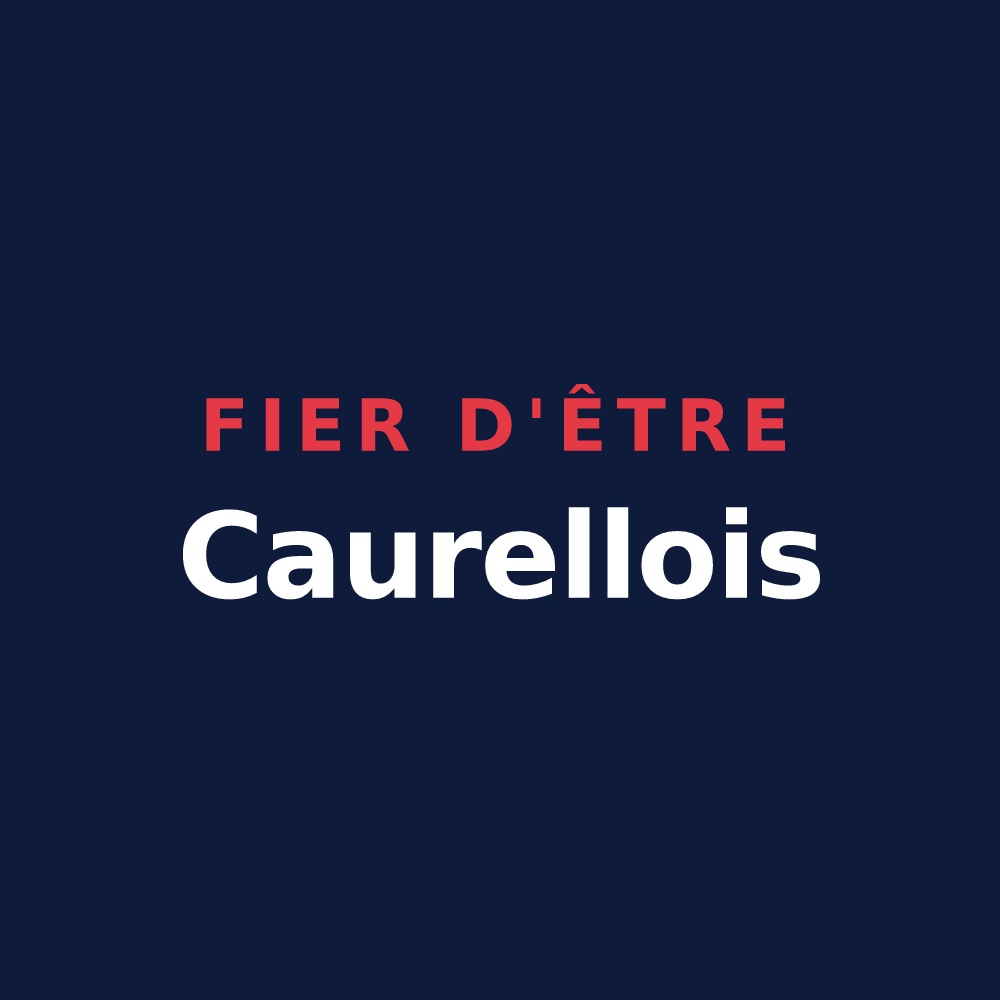 T-shirt « Fier d'être Caurellois » — design pour Caurel