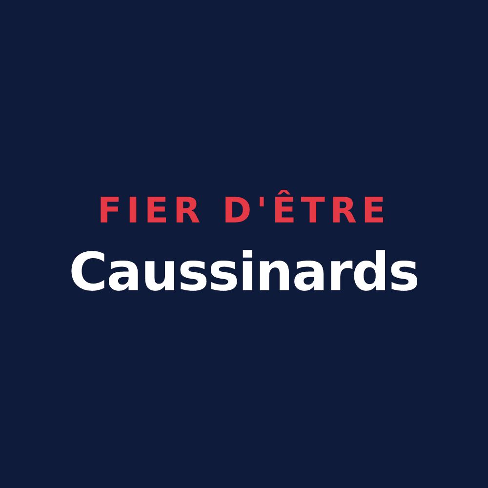 T-shirt « Fier d'être Caussinards » — design pour Caux
