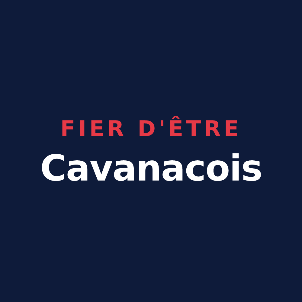 T-shirt « Fier d'être Cavanacois » — design pour Cavanac