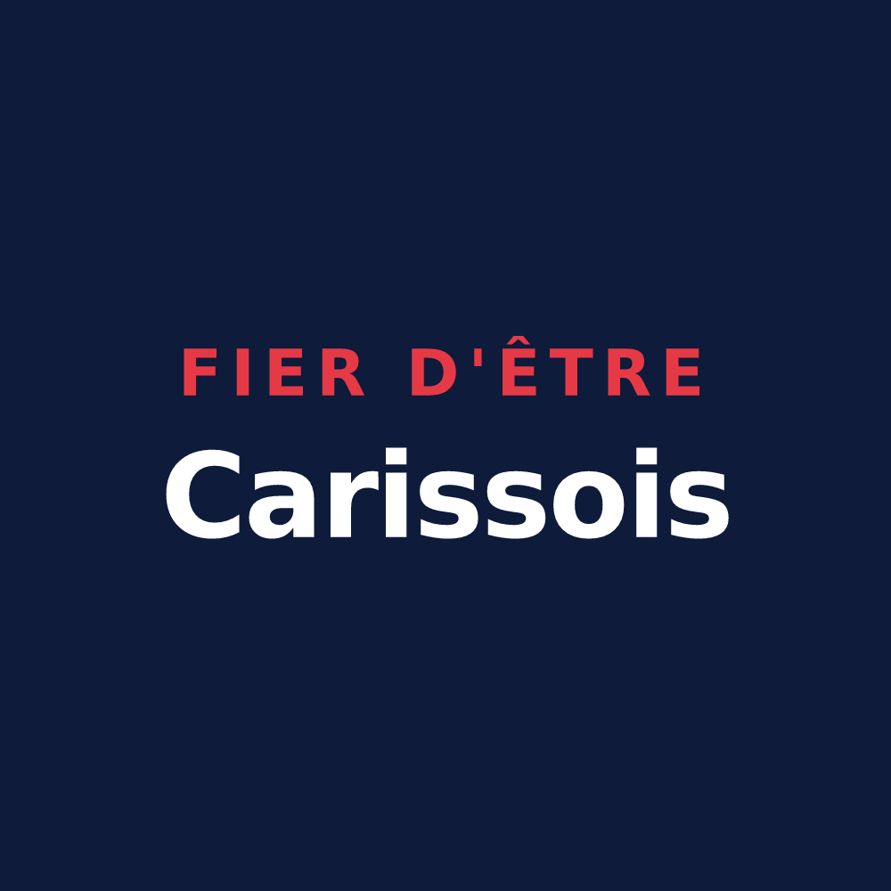 T-shirt « Fier d'être Carissois » — design pour Cazaux-Layrisse