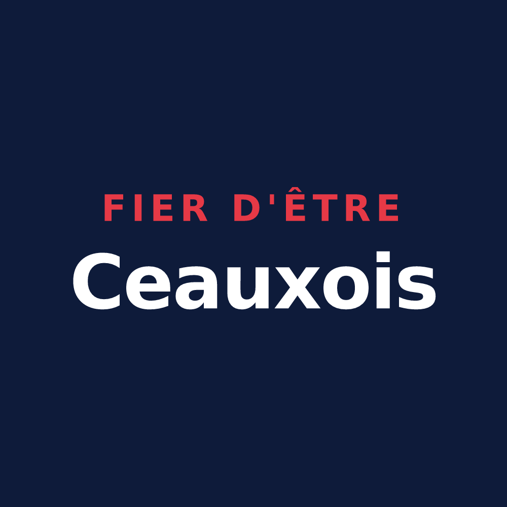 T-shirt « Fier d'être Ceauxois » — design pour Ceaux-en-Loudun