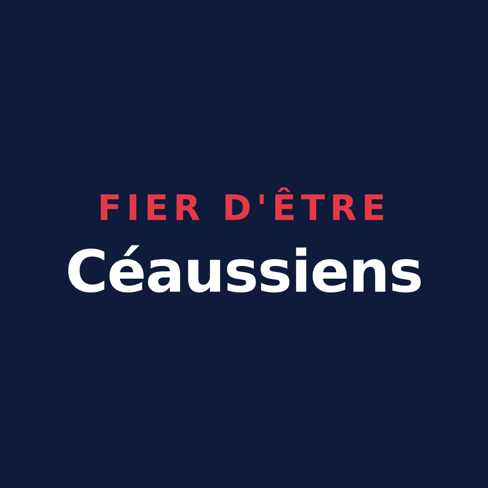 T-shirt « Fier d'être Céaussiens » — design pour Céaux