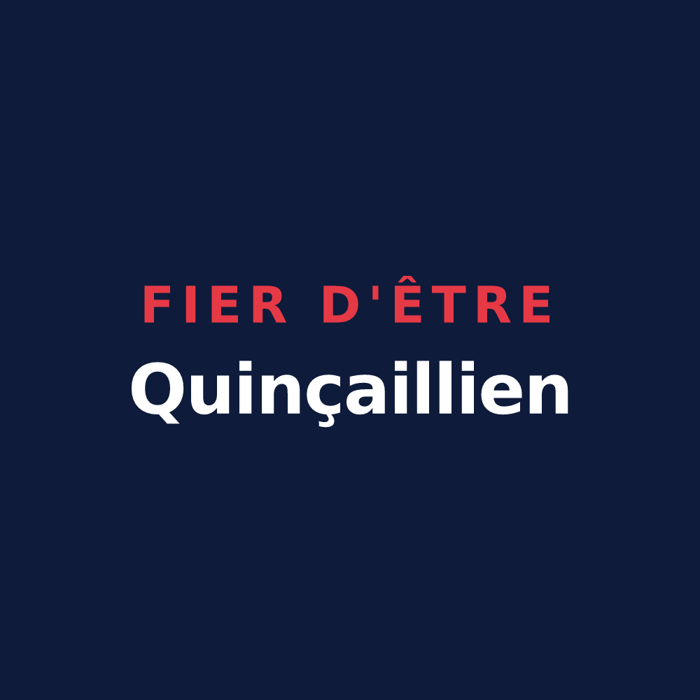 T-shirt « Fier d'être Quinçaillien » — design pour Ceillac