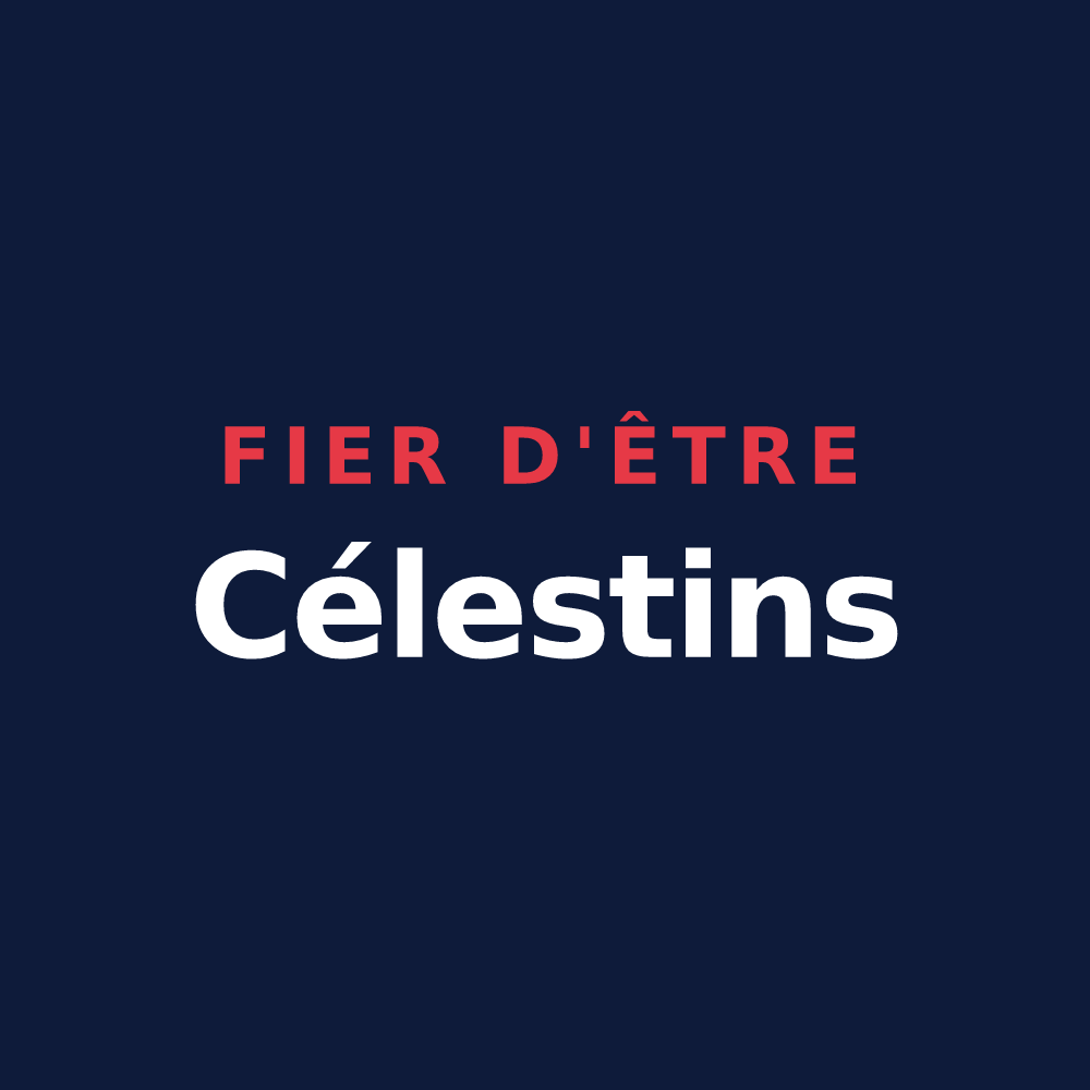 T-shirt « Fier d'être Célestins » — design pour Celle-Lévescault