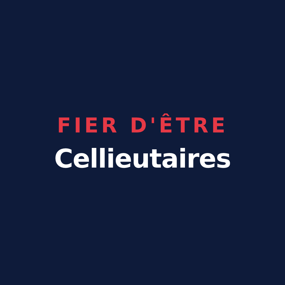 T-shirt « Fier d'être Cellieutaires » — design pour Cellieu