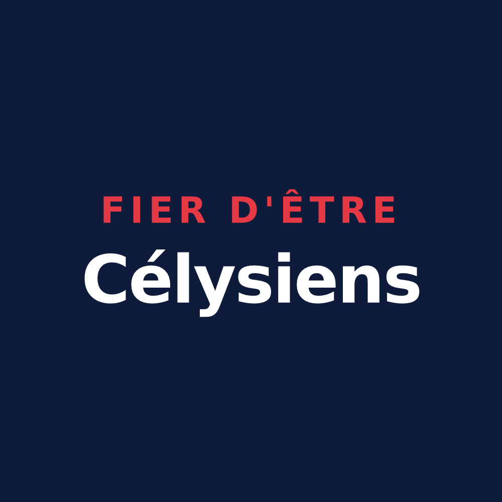 T-shirt « Fier d'être Célysiens » — design pour Cély