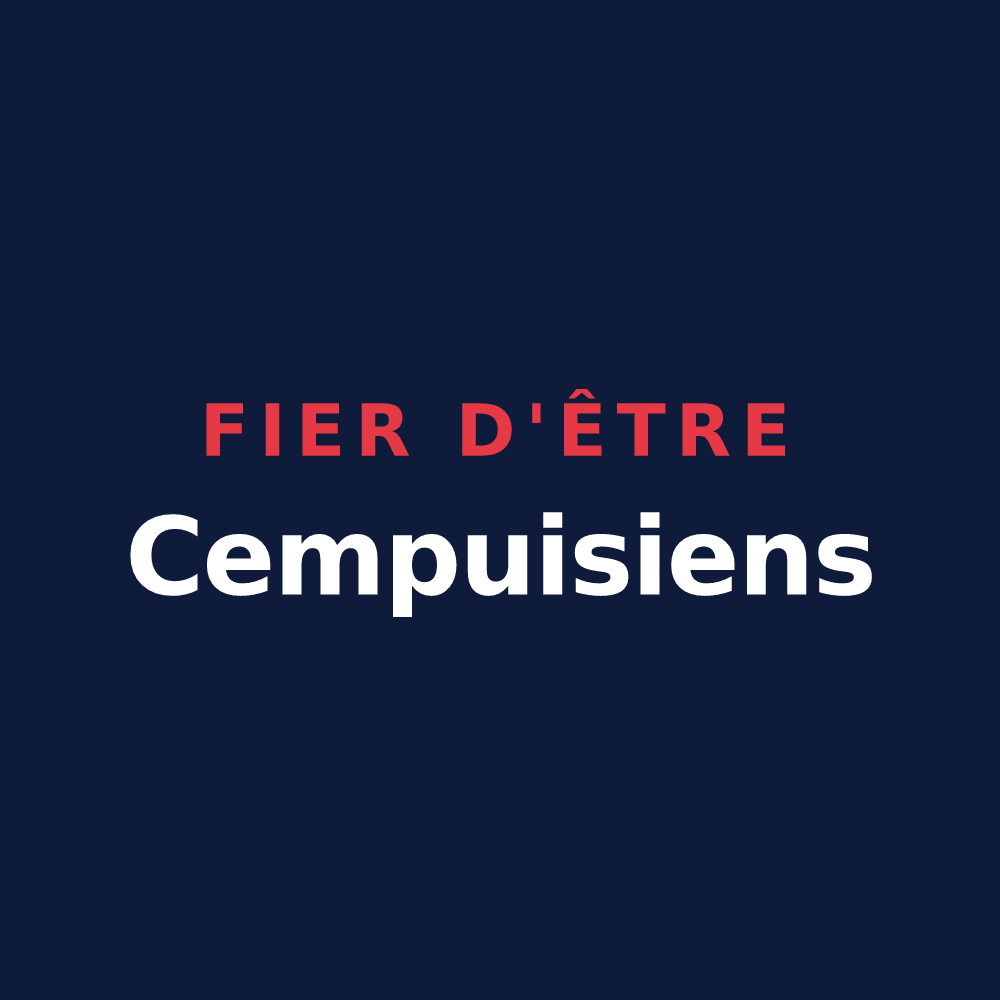 T-shirt « Fier d'être Cempuisiens » — design pour Cempuis