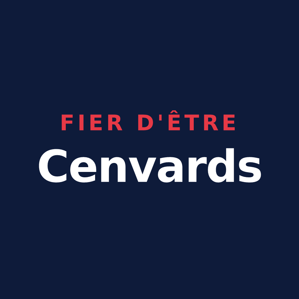T-shirt « Fier d'être Cenvards » — design pour Cenves