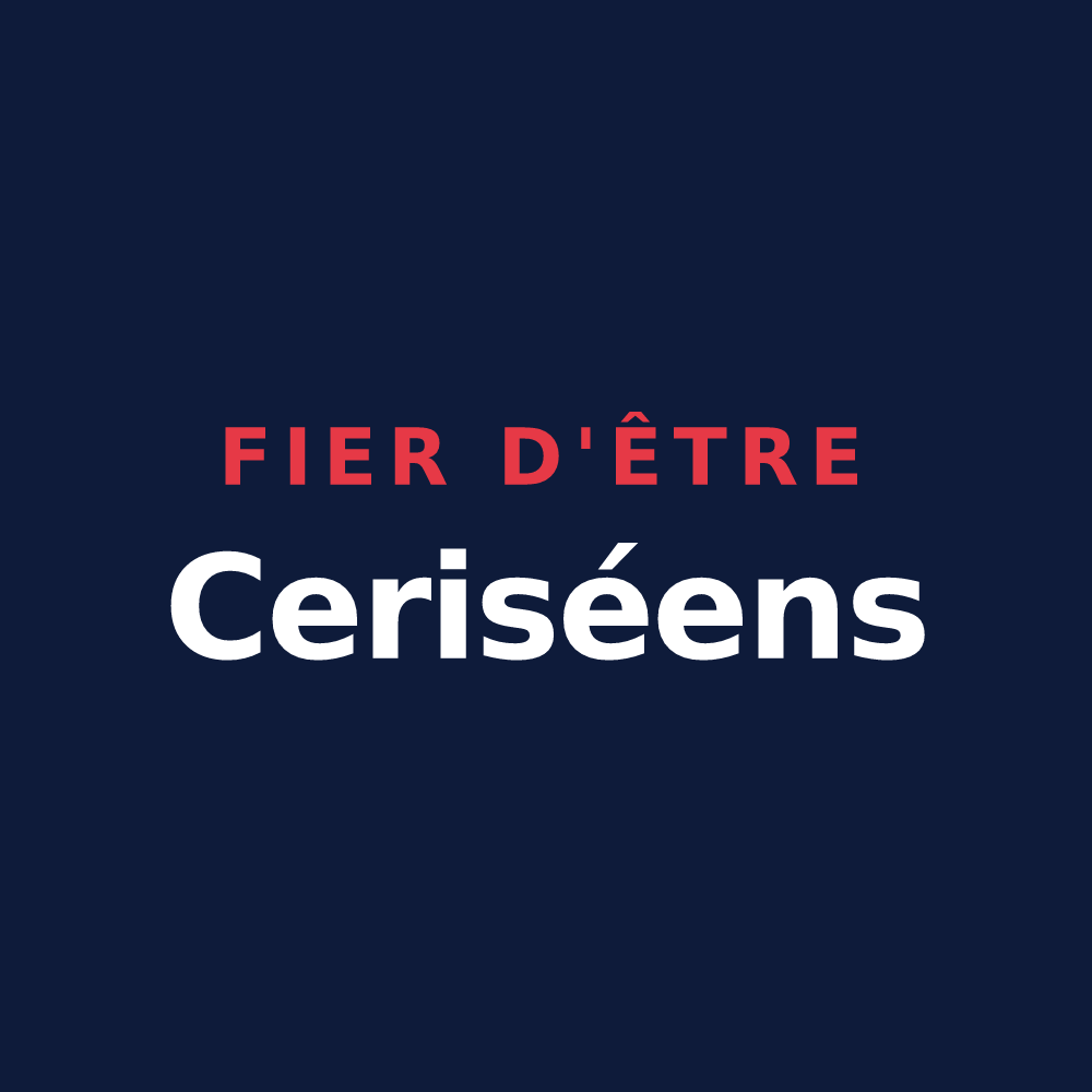 T-shirt « Fier d'être Ceriséens » — design pour Cerisy-Belle-Étoile