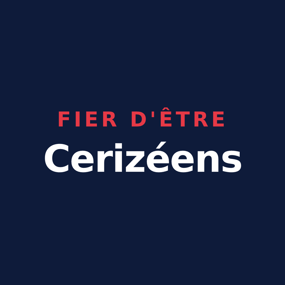 T-shirt « Fier d'être Cerizéens » — design pour Cerizay