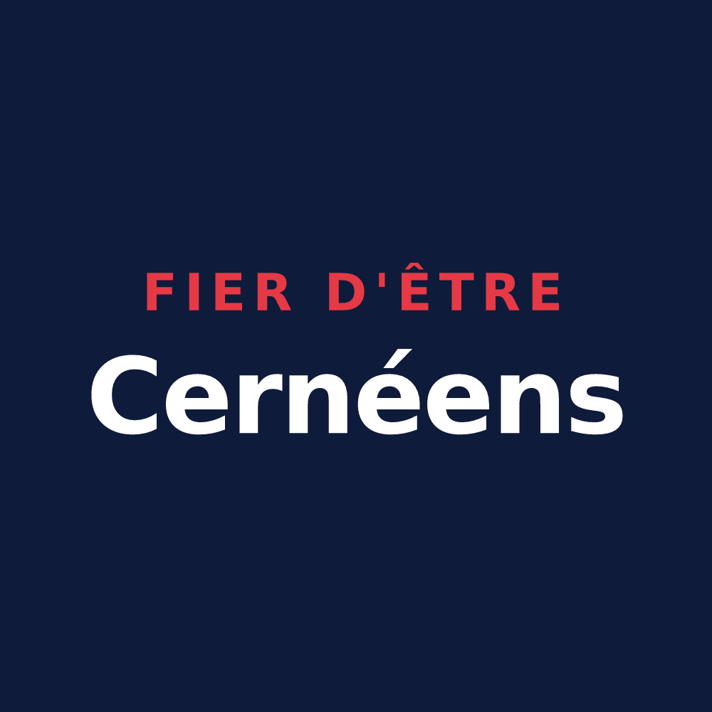 T-shirt « Fier d'être Cernéens » — design pour Cernay