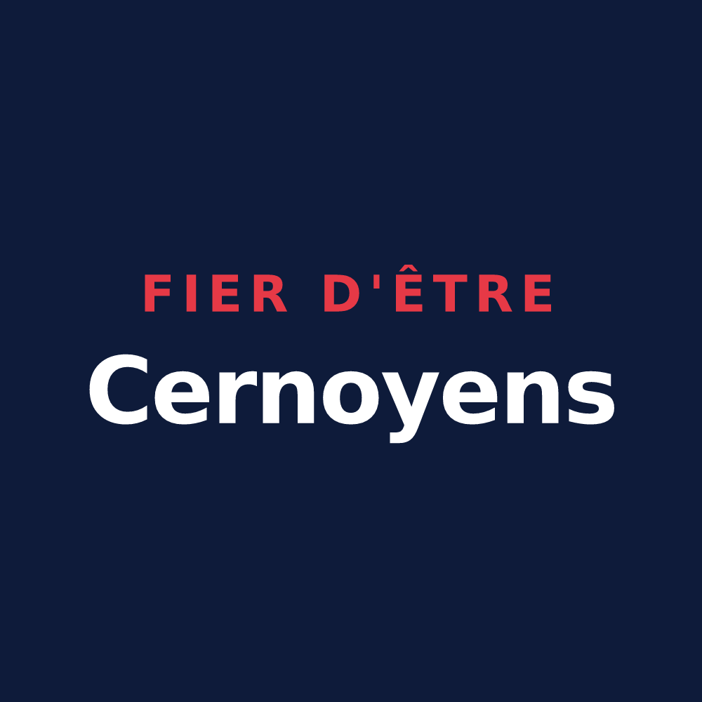 T-shirt « Fier d'être Cernoyens » — design pour Cernoy-en-Berry