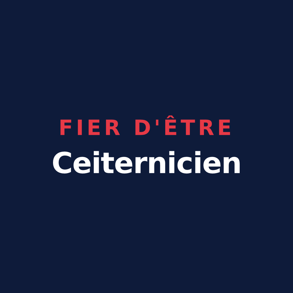 T-shirt « Fier d'être Ceiternicien » — design pour Cesny-les-Sources