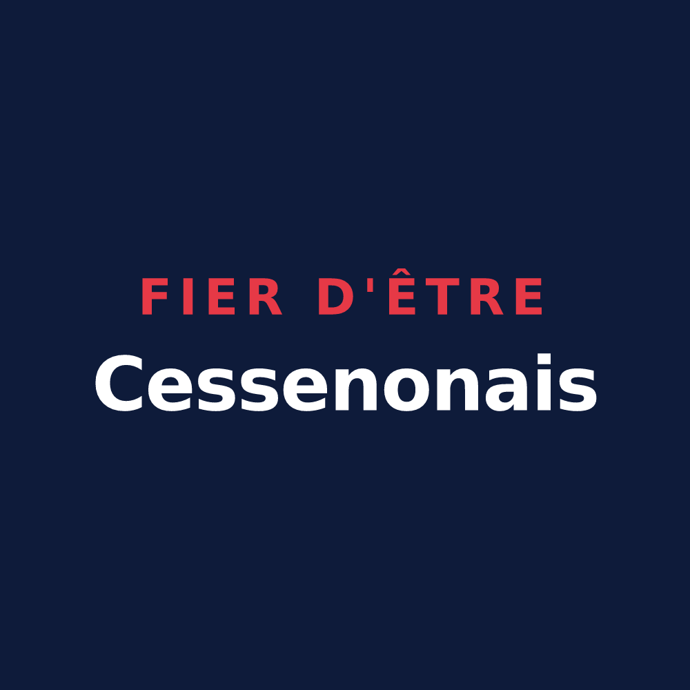 T-shirt « Fier d'être Cessenonais » — design pour Cessenon-sur-Orb