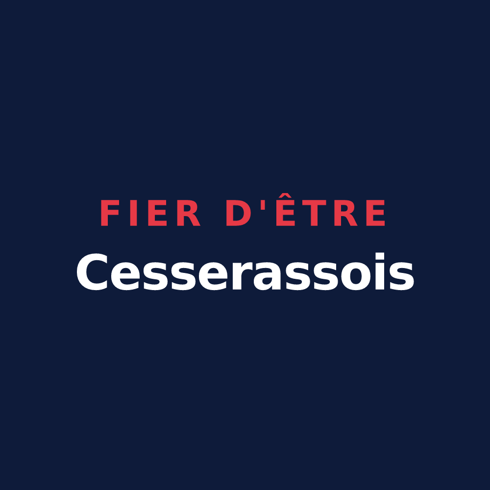 T-shirt « Fier d'être Cesserassois » — design pour Cesseras
