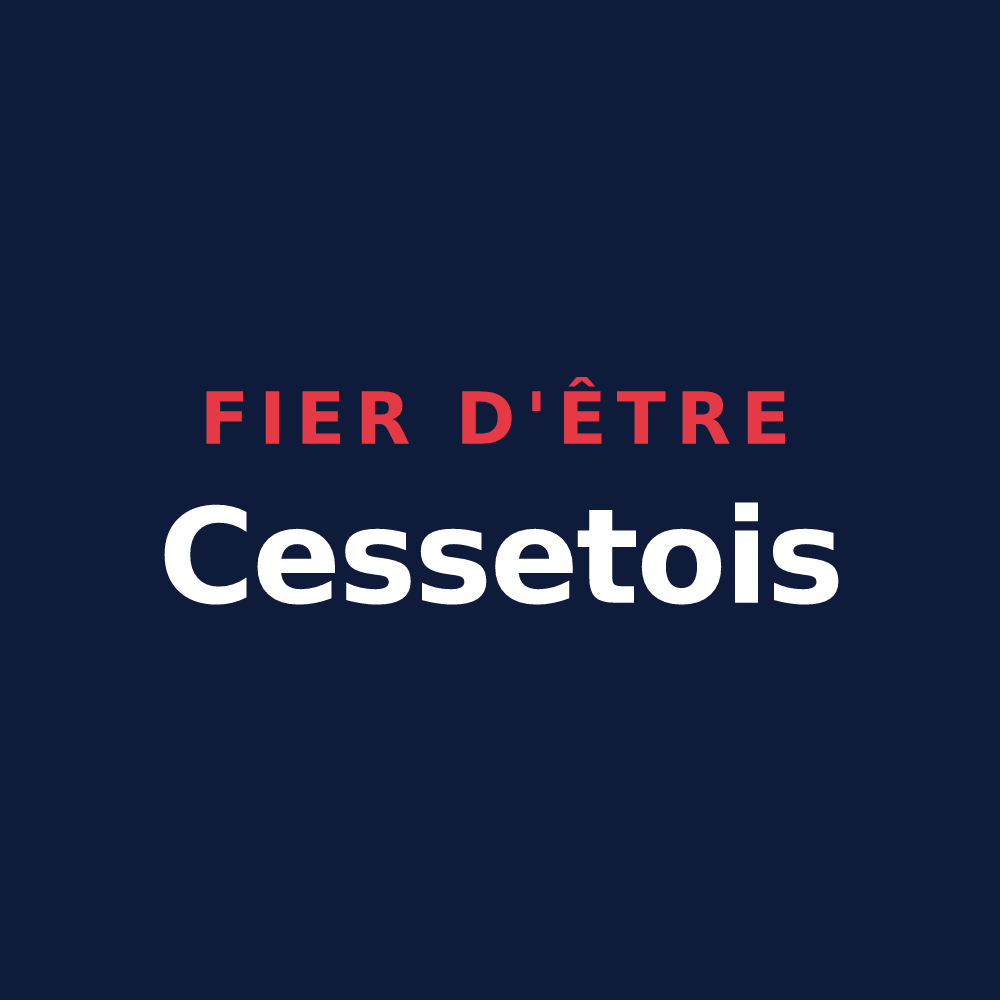T-shirt « Fier d'être Cessetois » — design pour Cesset