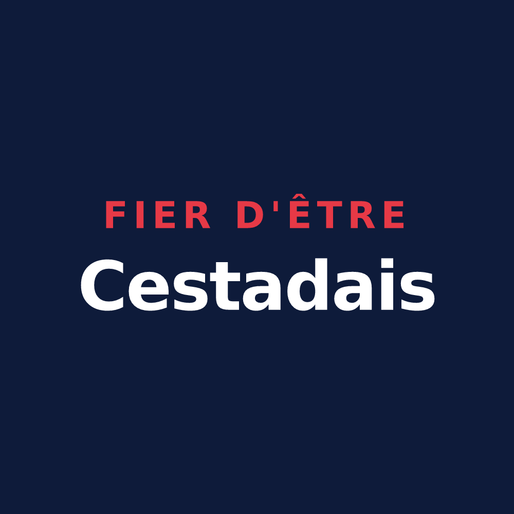 T-shirt « Fier d'être Cestadais » — design pour Cestas