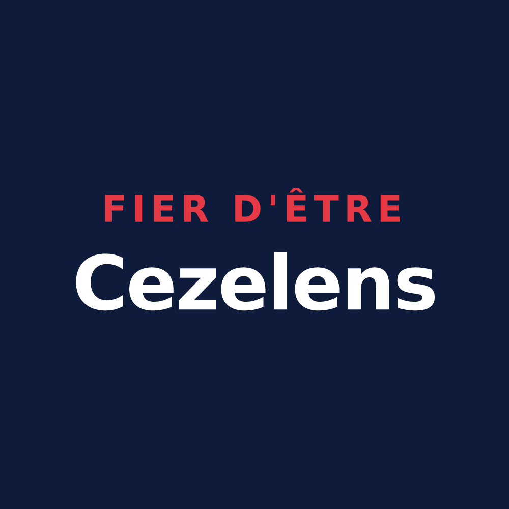 T-shirt « Fier d'être Cezelens » — design pour Cezay