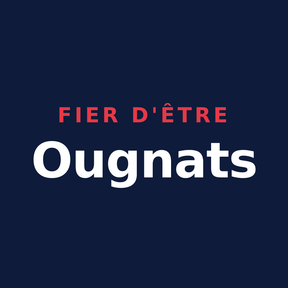 T-shirt « Fier d'être Ougnats » — design pour Chagny