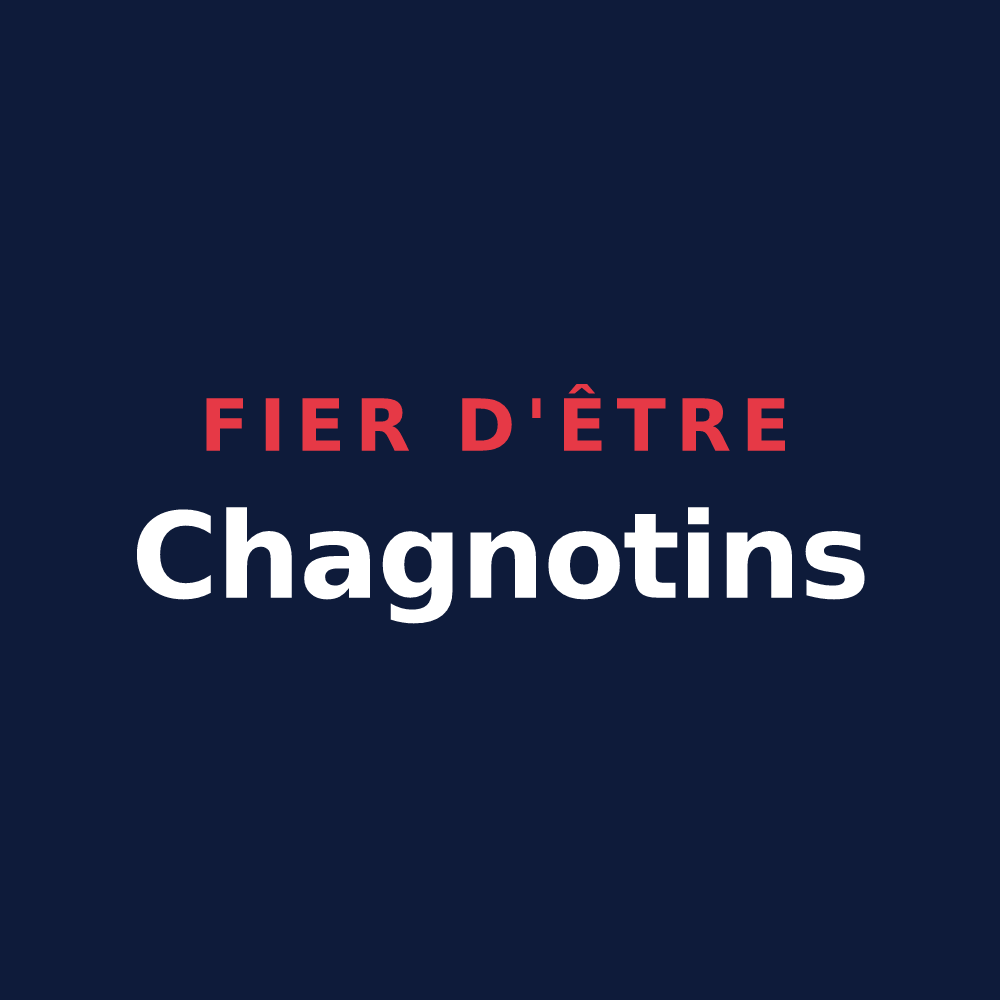 T-shirt « Fier d'être Chagnotins » — design pour Chagny